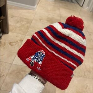Patriots Pom Beanie